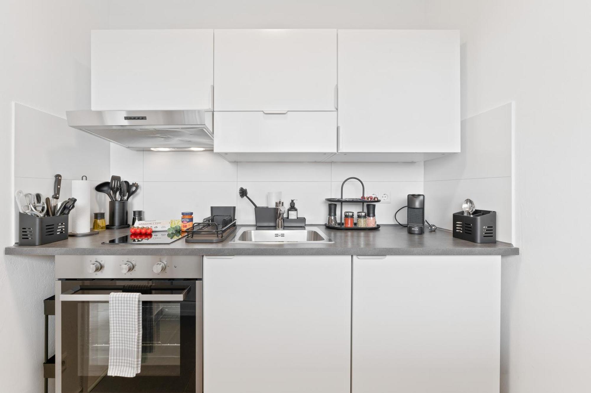 Wohlfuehl-Apartment I Zentral I Balkon I Kueche Fellbach Extérieur photo